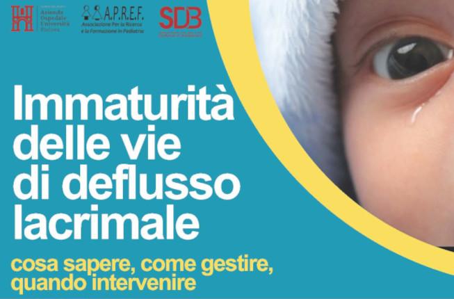 Collegamento a Immaturità delle vie di deflusso lacrimale